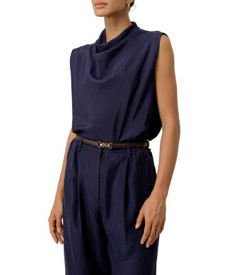  Sand Wash Silk Habotai Sleeveless Top