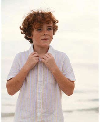Boys' Linen Short Sleeve Shirt - Little Kid