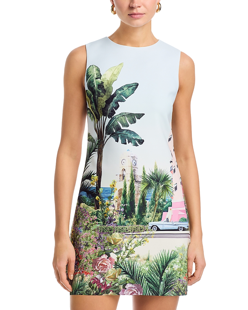 Alice and Olivia Clyde Mini Shift Dress