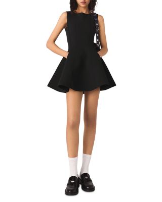 Skater Dress with Embellished Back Bows