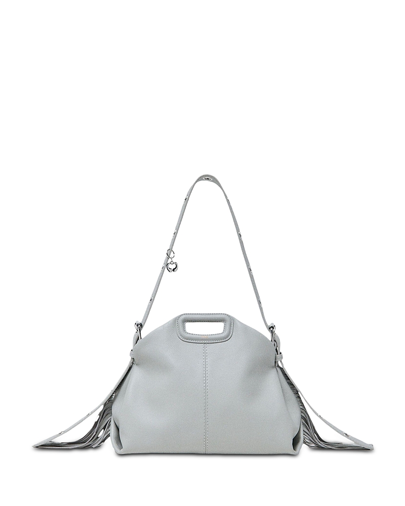 Maje Miss M Leather Crossbody Bag
