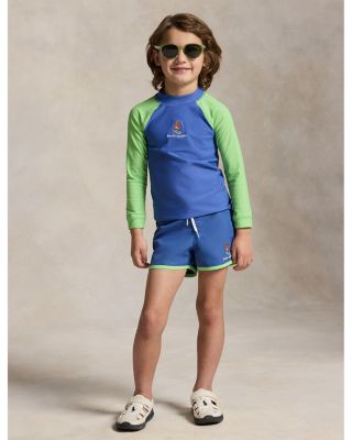 Boys' Polo Bear Performance Rash Guard - Little Kid