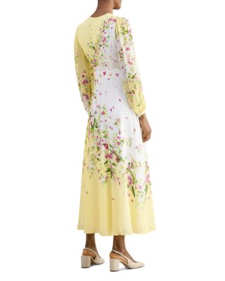 Ariel Silk Floral Dress