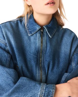 Denim Bomber Jacket