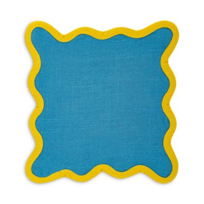 Scallop Cocktail Napkins: Set of 4