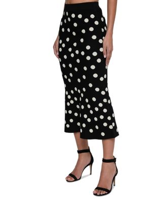 Mae Polka Dot Flare Skirt