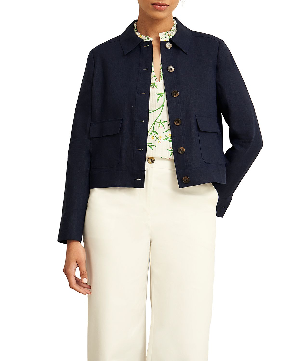 Hobbs London Clarence Linen Jacket