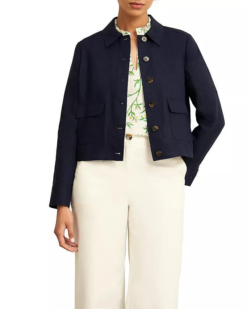 Hobbs London Clarence Linen Jacket