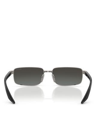 Sport Linea Rossa Rectangular Sunglasses, 59mm