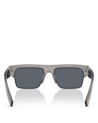 PR Rectangular Sunglasses, 55mm