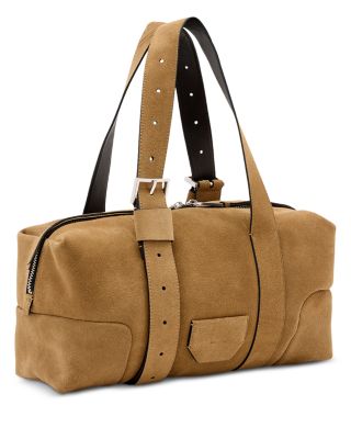 Ares Suede Shoulder Bag