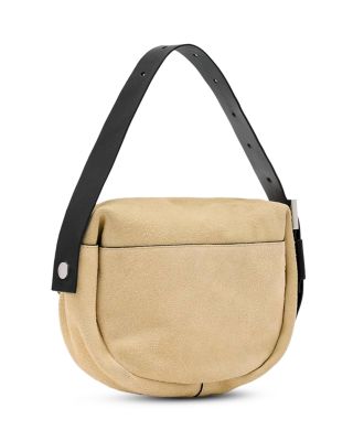 Noemie Suede Shoulder Bag