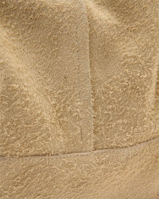 Asha Medium Suede Shoulder Bag