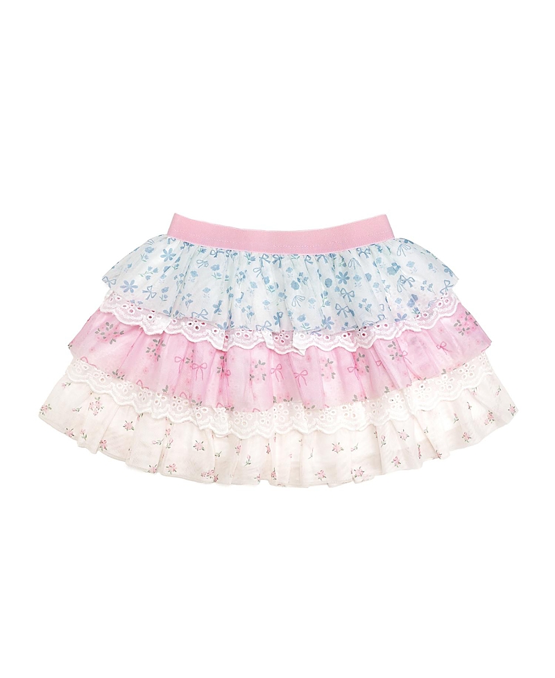 Sweet Wink Girls' Floral & Lace Tiered Tutu - Baby, Little Kid, Big Kid
