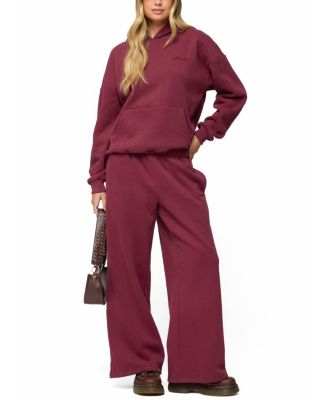 Basic Girl Wide Leg Edikted Sweatpants