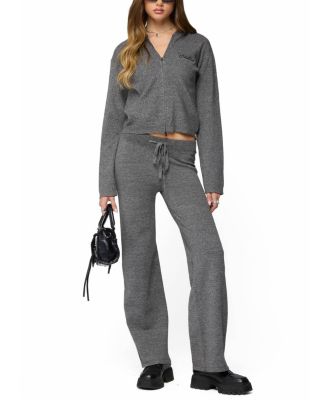 Ayah Straight Leg Knit Pants