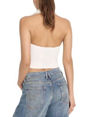 Luxe Suiting Halter Vest