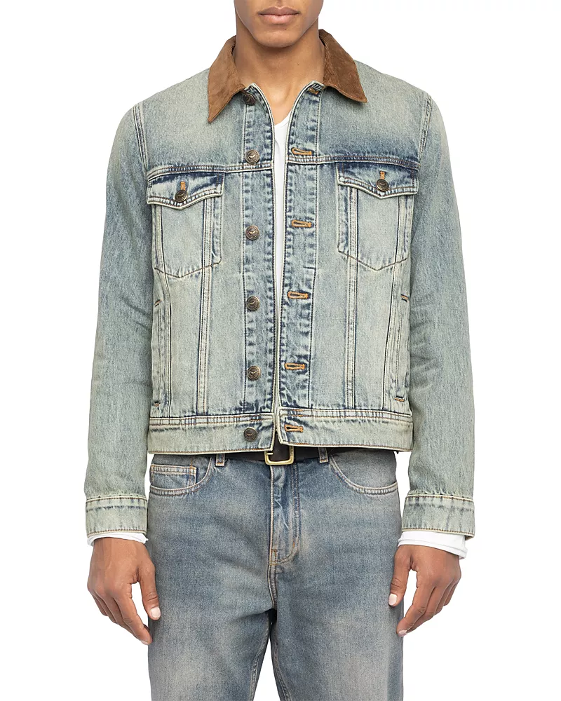 Zadig & Voltaire Denim Trucker Jacket