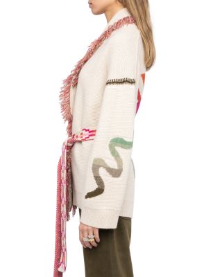 Alpa Wool Cardigan Coat