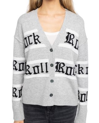 Mirkaz Wool-Blend V Neck Cardigan 