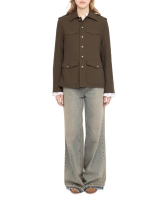 Veraman Button Front Blazer