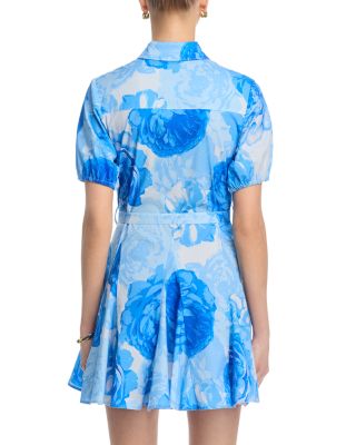 Juni Printed Poplin Dress