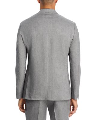 D&eacute;lav&eacute; Linen Slim Fit Suit Jacket