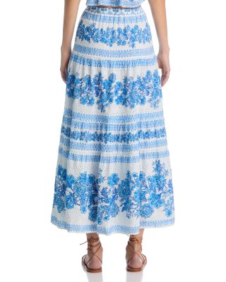 Boarder Top & Boarder Midi Skirt - Exclusive