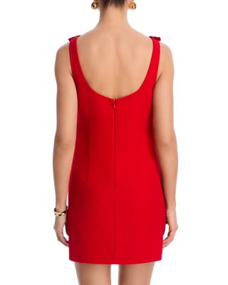 Applique Floral Mini Dress - Exclusive