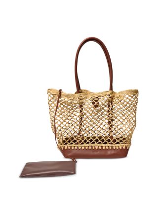 Caspian Raffia Tote Bag