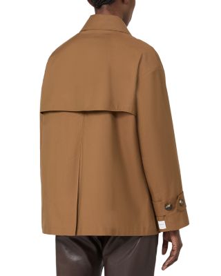 Mtczeno Tobacco Trench Coat