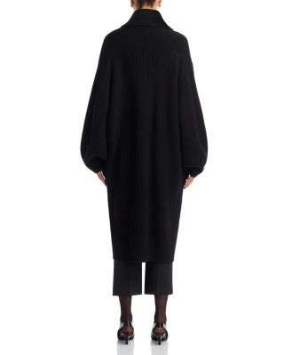 Long Shawl Lapel Cardigan Sweater