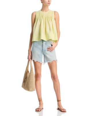 Pintuck Tank Top - Exclusive