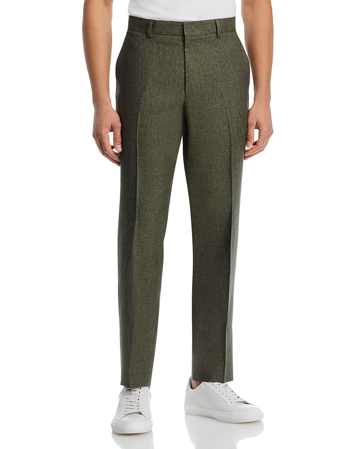 Vince Delave Linen Slim Fit Suit Pants