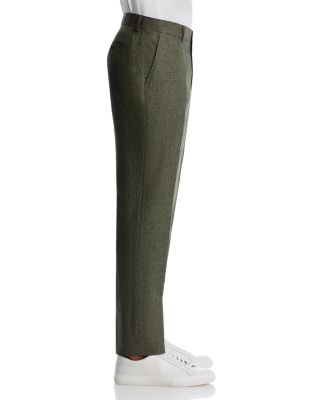 D&eacute;lav&eacute; Linen Slim Fit Suit Pants