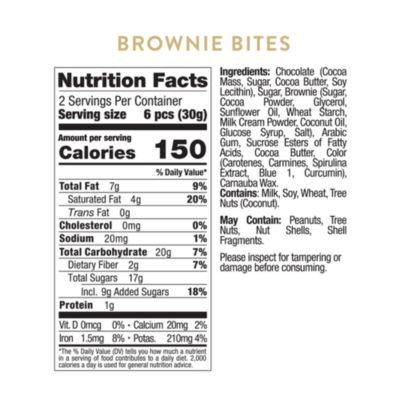 Lamb Brownie Bites Candy 4 Piece Cube Kit