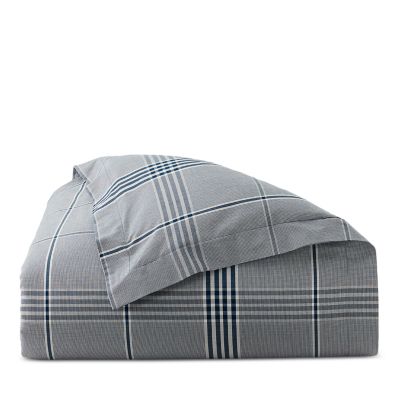 August Plaid Duvet Cover, King