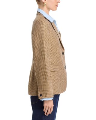 Frank Poplin Plaid Blazer