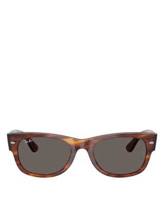 Mega Wayfarer II Square Sunglasses, 52mm