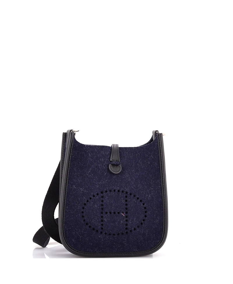 Pre-Owned HERMES Tpm Evelyne Bag Gen Iii Felt