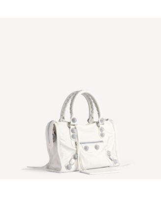 Le City Bag Small Giant Studs With Rhinestones