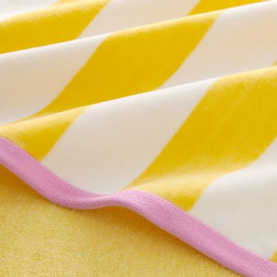 Yellow Stripe Beach Towel - Exclusive