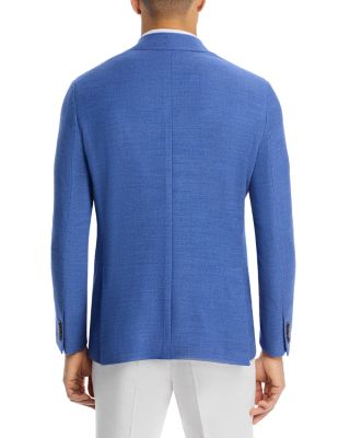 Hampton Regular Fit Textured Jersey Soft Jacket