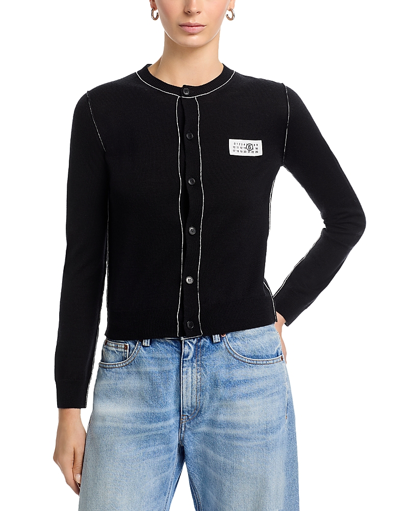 MM6 Maison Margiela Wool Blend Cardigan Sweater