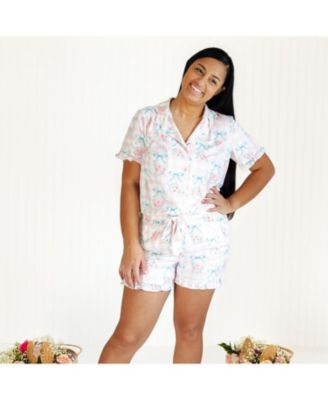 Women's Gingham Trellis Lounge Set