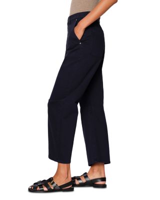 Bilie Easy Barrel High Rise Jeans in Navy Marine