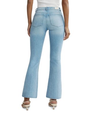 Bridget High Rise Instasculpt Bootcut Crop Jeans in Prairie 