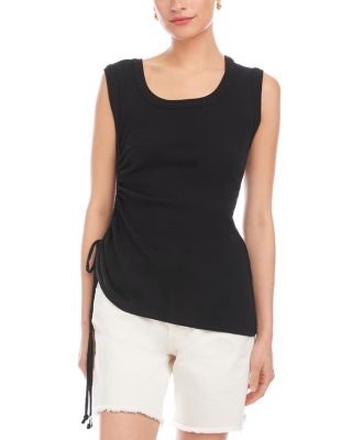 Tia Side Shirred Tank