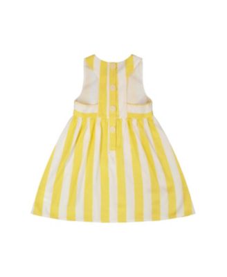  Girls' Sleeveless Striped Flared Dress - Big Kid