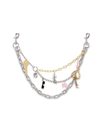 あんずすもも【MARC JACOBS】キ－チェーンチャ－ム MARC JACOBS The Perfect Imperfect Charm Chain Shoulder Strap